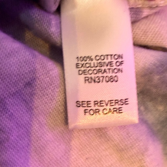 Cato Tie-Dye 100% Cotton Women’s Top - Picture 8 of 8